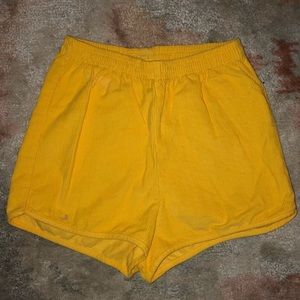 high waisted corduroy shorts!